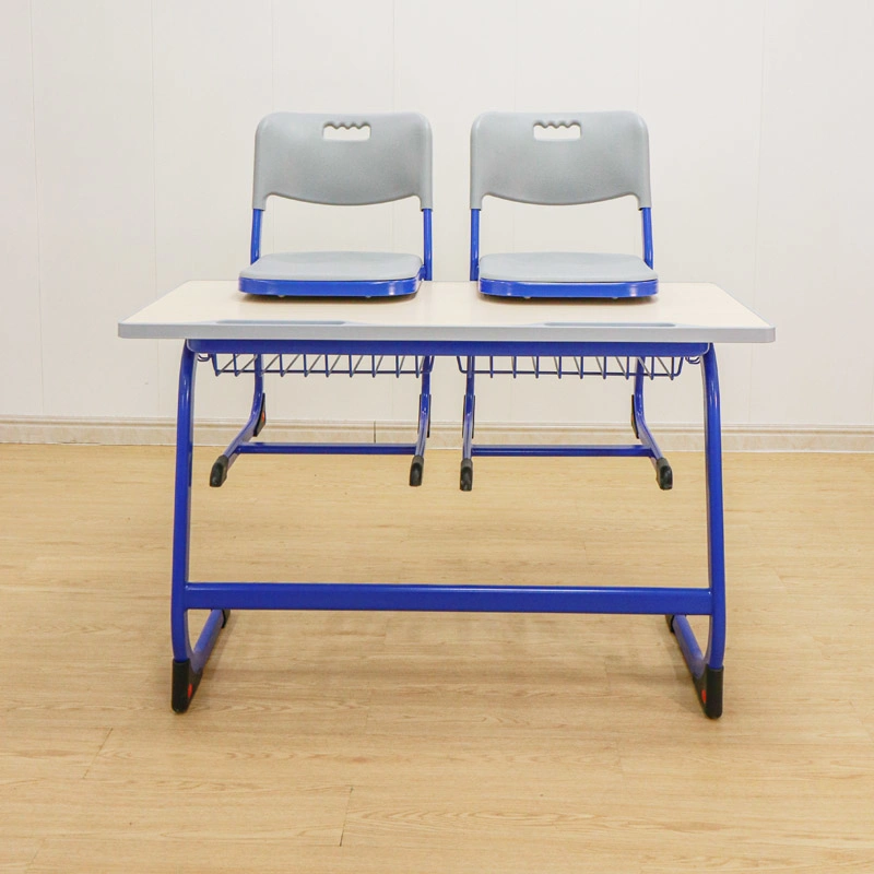 Metal Plastic Primary High School Children Classroom Seat Single Desk Chair Set