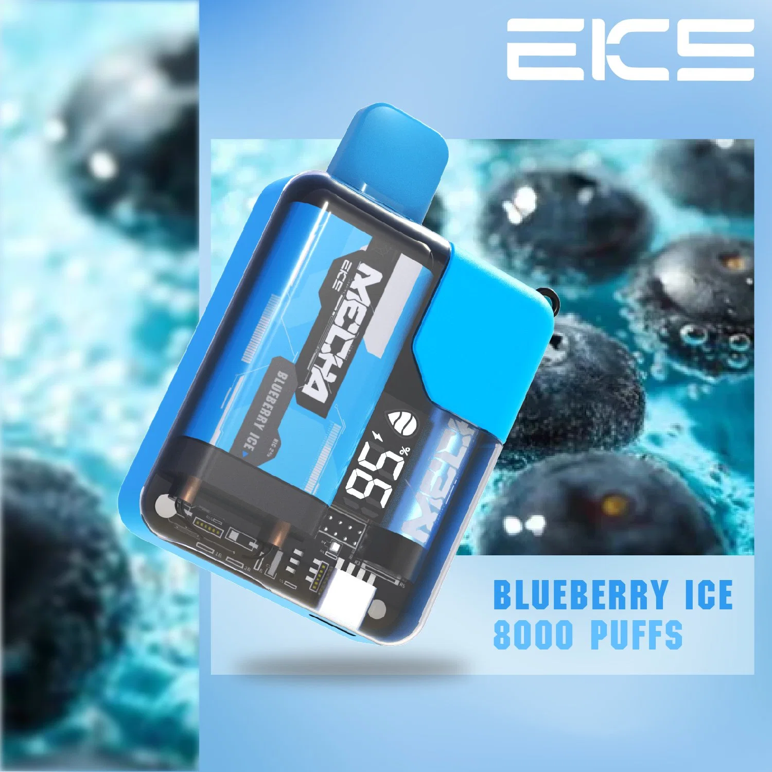 EKS Mecha 10ml 8000puff rechargeable OEM Custom Manufacturers Vente en gros VAPE cigarette électronique E-cigarette