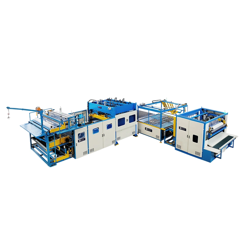 Full Automatic Wrapping, Compressing, Rolling Machine Packing Line