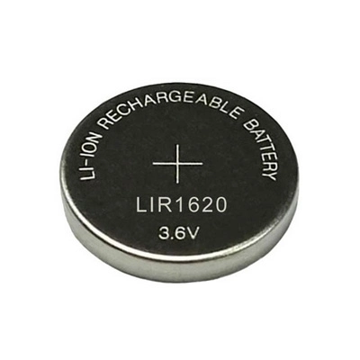 High Quality Lir1620 3.7V Rechargeable Lithium Ion Button Cell Battery for Hearing Aid, Smart Watch