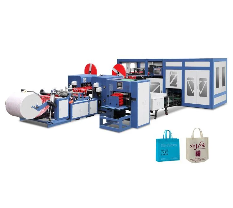 Fully Automatic Hot Cutting Non Woven Bag Making Machine for Making Cloth Bags