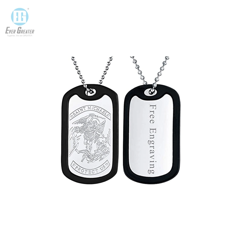 Customized Silicone Metal Dog Tag with Over 25 Years Experience and ISO Certs