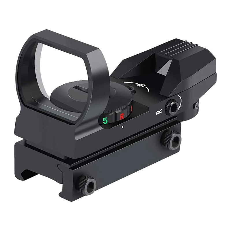 1X22X33 Red DOT Sight Holographic Red DOT Sight Scope Reflejo de la vista Reflex 4 óptica táctica de la retícula alcance