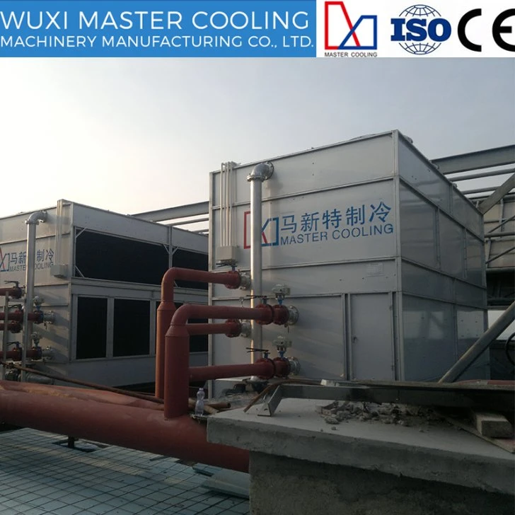High Quality Small Closed Low Noise Water Saving Evaporative Condenser for Water Cooled Chiller Water Cooling Tower