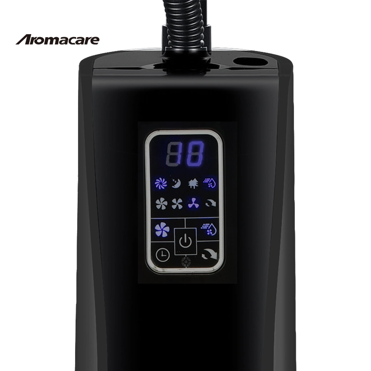 Aromacare 40cm LED Display agua fría refrigeración niebla spray Ventilador Ventilador de niebla de aire de 5 hojas con mando a distancia