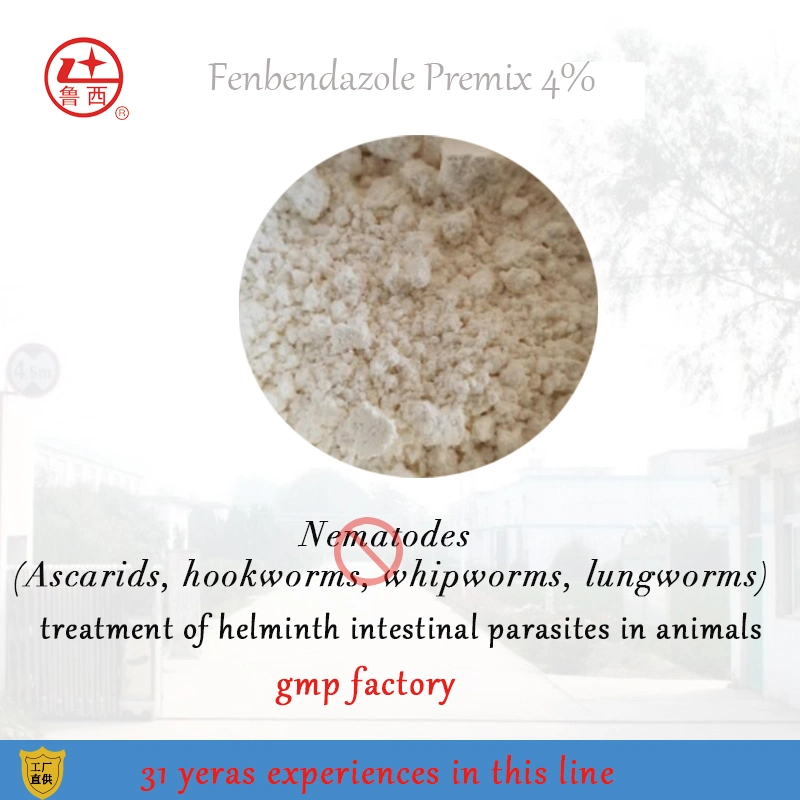 Febendazole Premix 4% من مخزون مصنع الندى