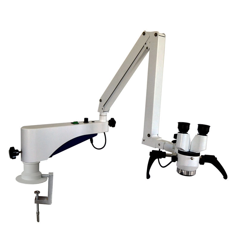 Quirúrgico LED para móviles Ent Ojo Opthalmic Microscop oftálmico portátil Microscopio Quirúrgico