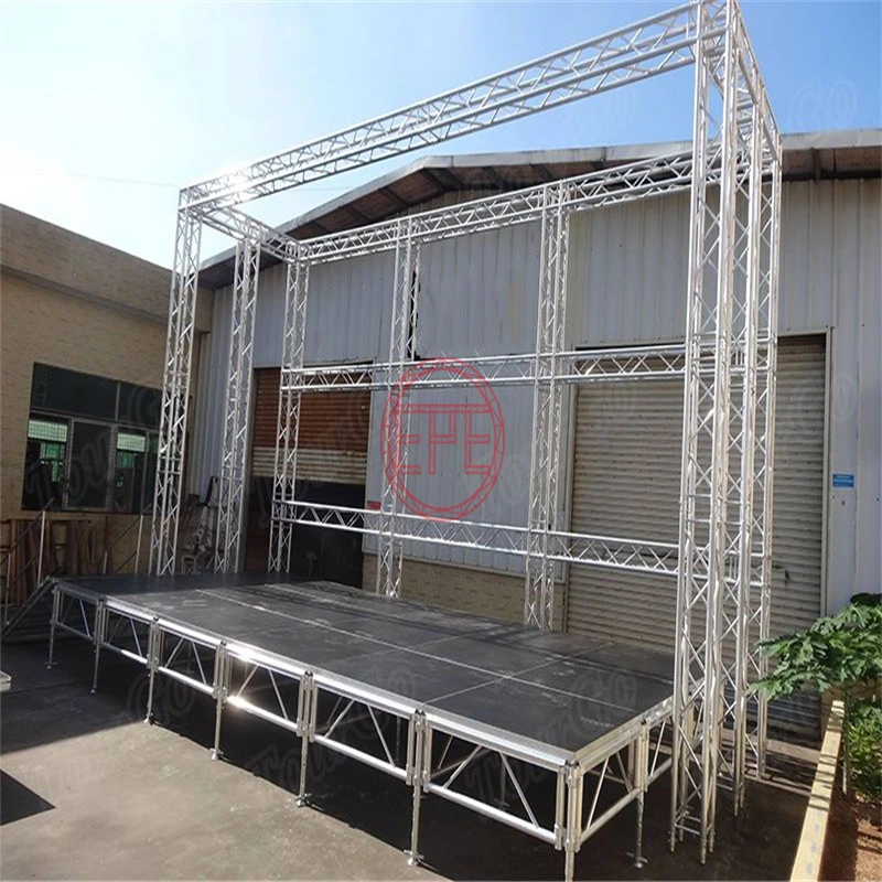 DJ Global Aluminum System Roof Concert Stage Rigging Structure Truss Aluminium Stage Truss System Easy Install Truss Decoration Truss Assemble Truss