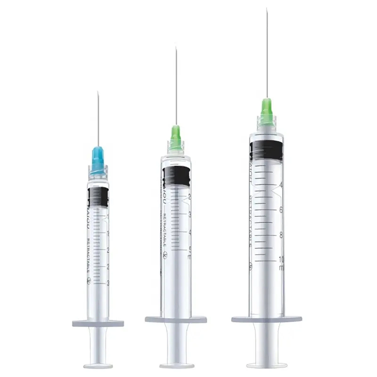 Medical Sterile Disposable Vaccine Injection Syringe 1cc 3cc