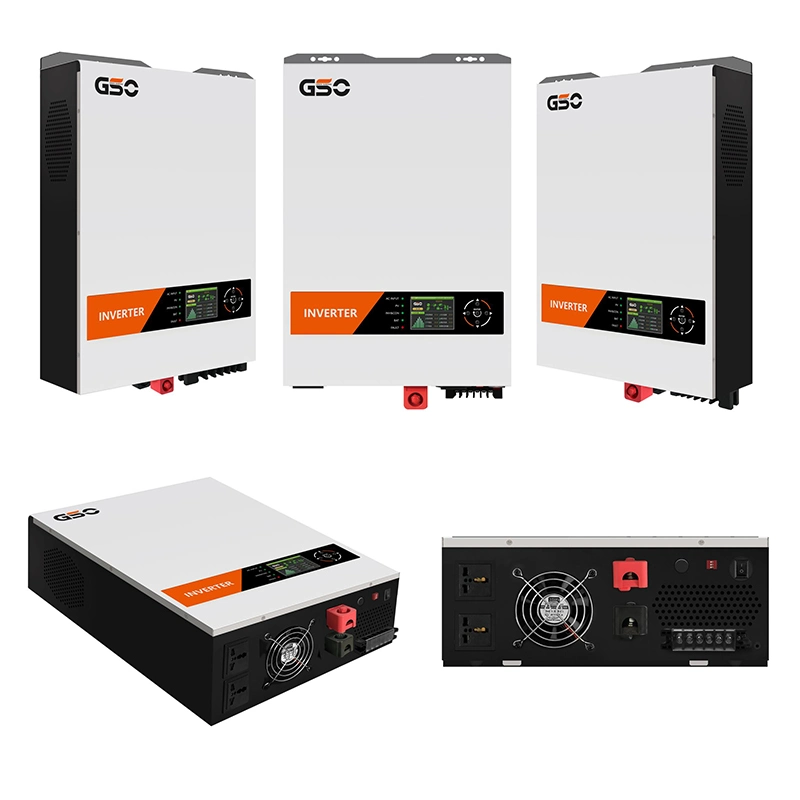 High quality/High cost performance  Hybrid MPPT 5kw Solar Inverter Built in MPPT Solar Controller