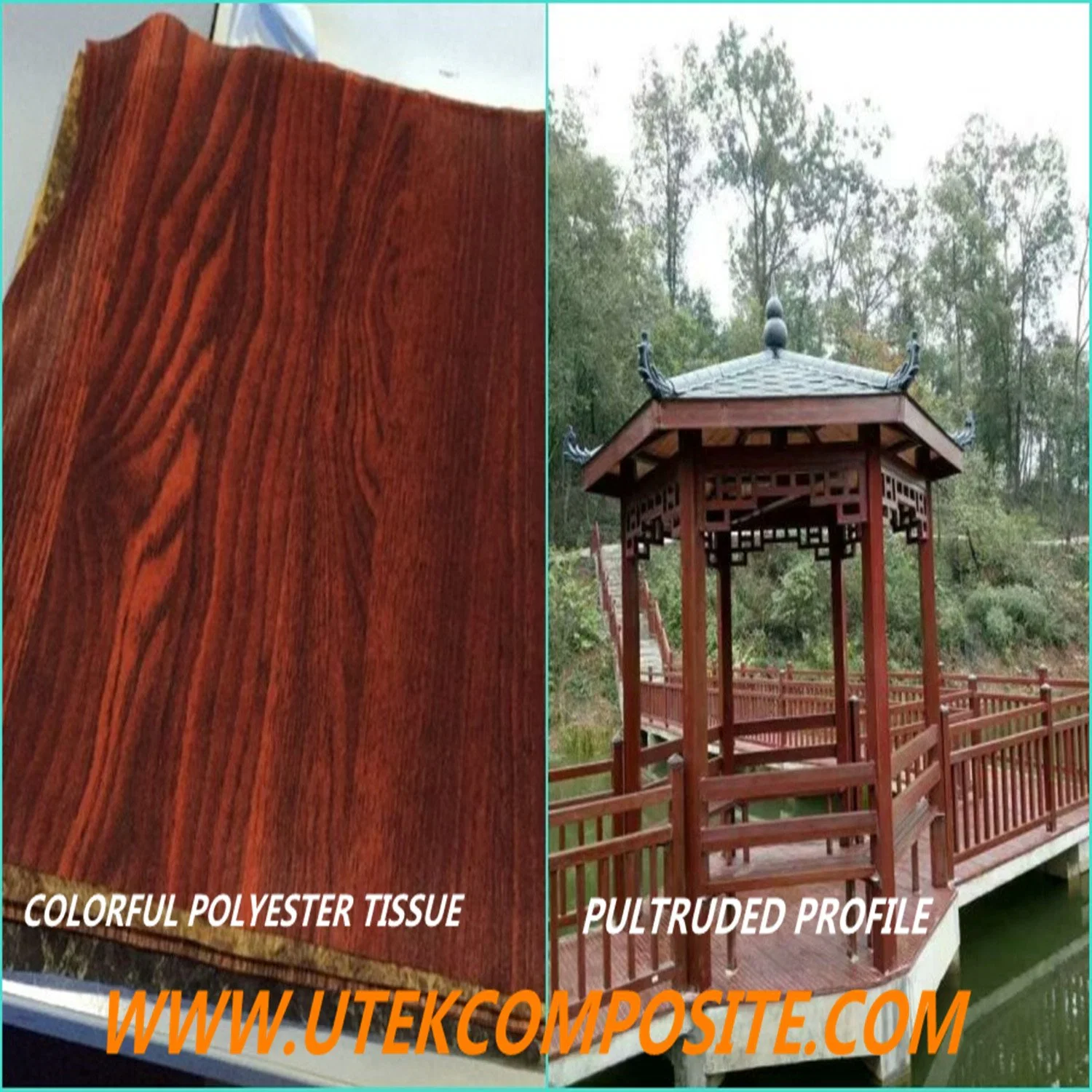 Color Polyester Tissue for FRP Product