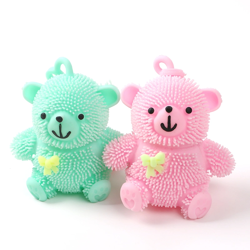 Best Selling New Design Cute Bear Fluffy Squishy Puffer Toy