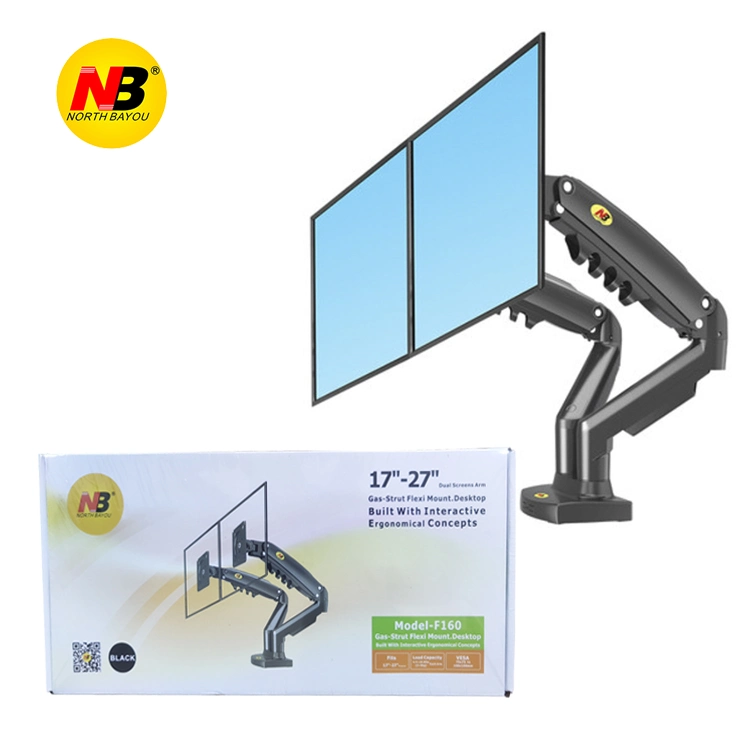 2022 to Medellin Nb F160 Gas Spring 10"-27" Dual Monitor Arm