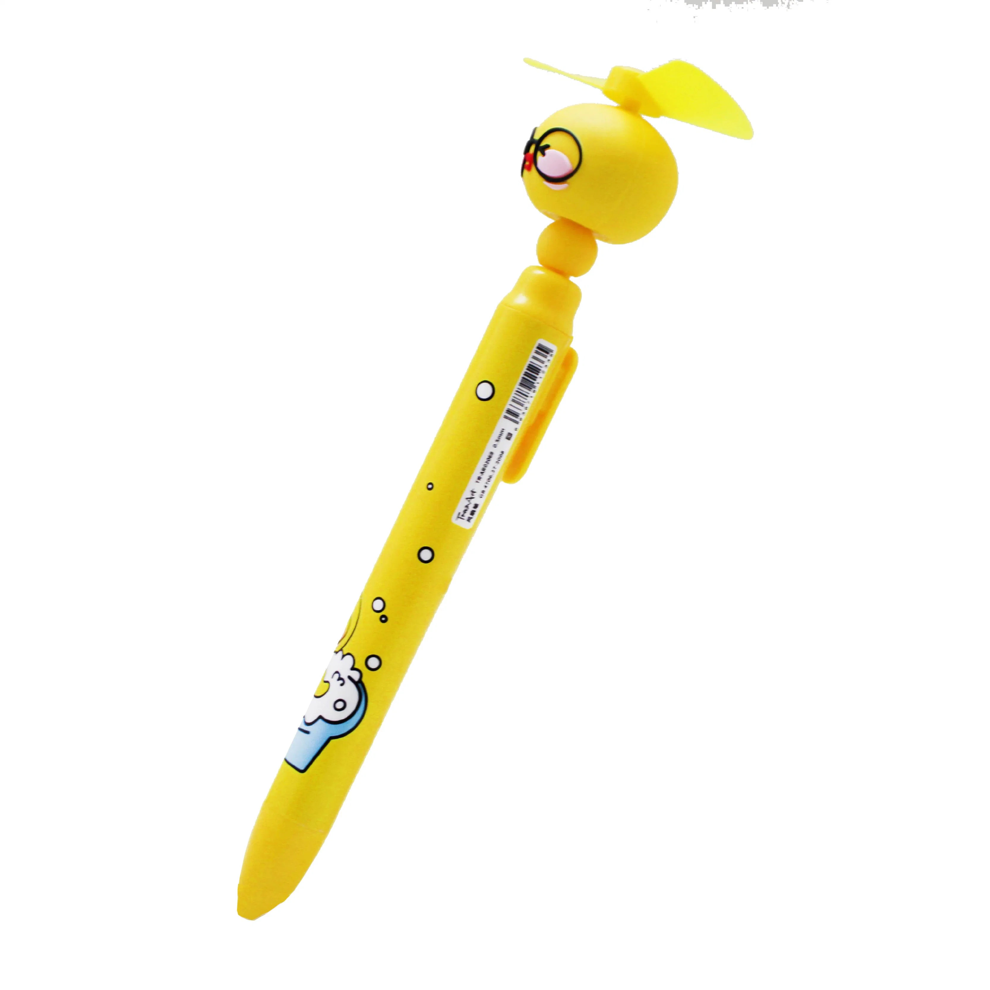 2022 Sommer voller Eco Pen ABS Kunststoff Cartoon Design 360-Grad-Stift Mit Drehbarem Akku Und In Mehreren Richtungen