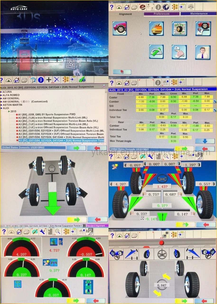 Promotion of 3D Wheel Alignment Machine Combo AG400