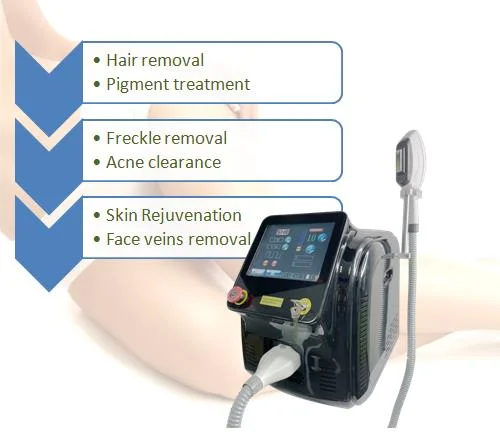 IPL Hair Removal Intense Pulse Light Hair Removal for Men and Women Ice Laser Hair Removal Machine Dpl Opt Aft IPL Super Hair Removal Machine