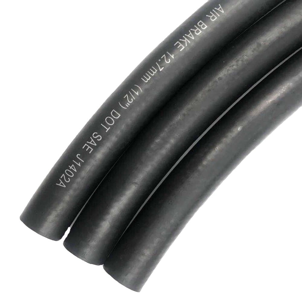 Yute Brand SAE J1402 1/2" 3/8" Fiber Braid Trailer Air Brake Hose