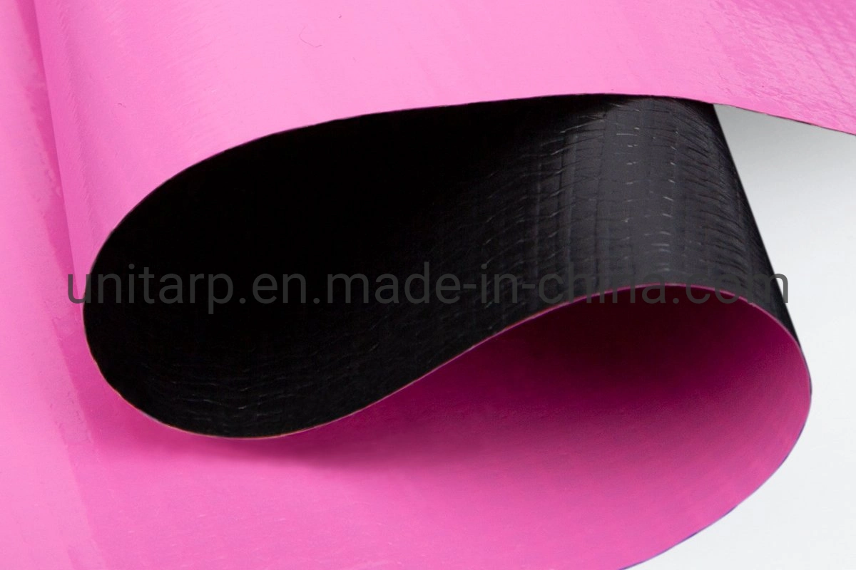 450GSM PVC retirado saco lona isolamento PVC rosa Material do saco