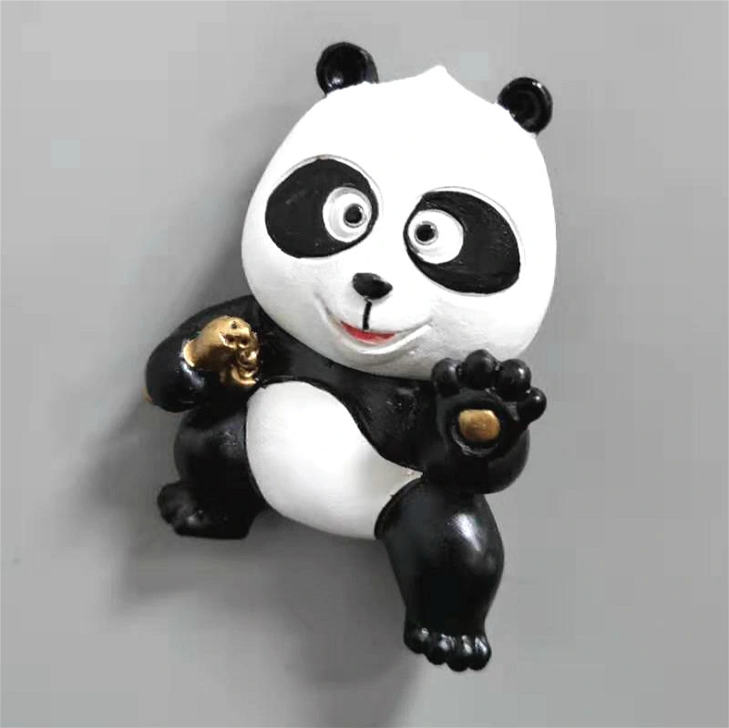 Netter Panda-Silikon-Kühlraum-Magnet für Förderung