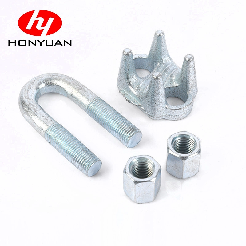 Electric Cable Connector Clamp Stainless Steel Wire Rope Clip