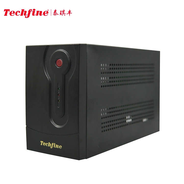 Techfine de fase única Techfine/OEM Kraft - caixa de papel Uninterruptible Power 1200va UPS Fonte de alimentação