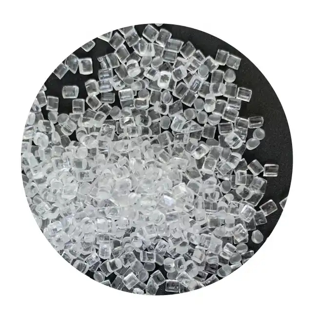 PC Granules de alta transparencia policarbonato Resin Precio plástico bruto Materiales PC ABS resina plástica