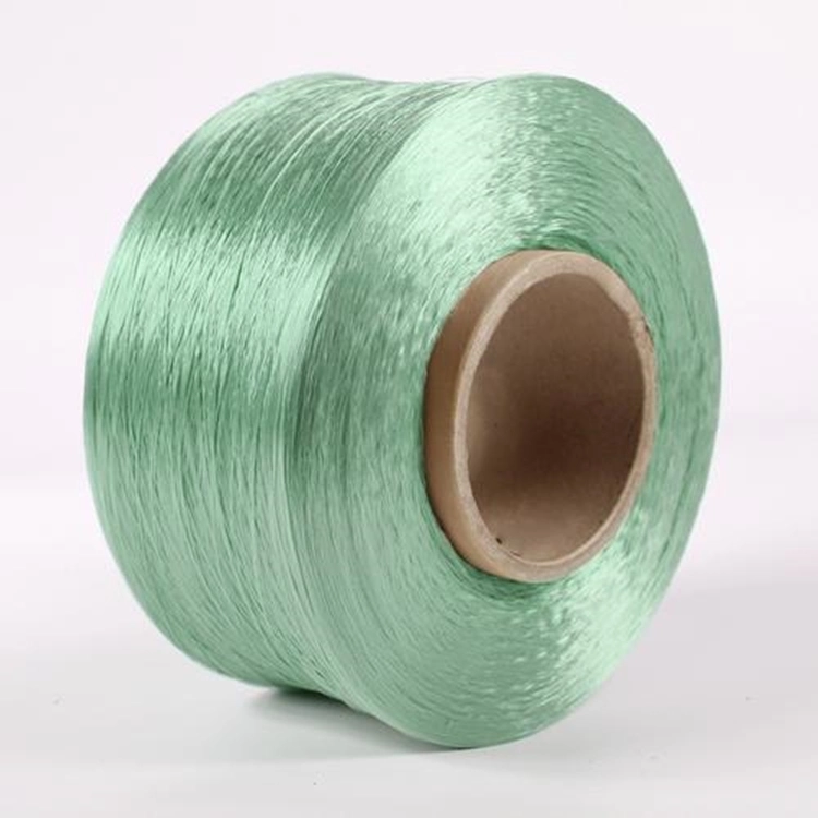 650d-2500d Filament de polypropylène haute ténacité Multifilament Yarn PP FDY Yarn 144f avec 1% de protection UV Filament Intermingled