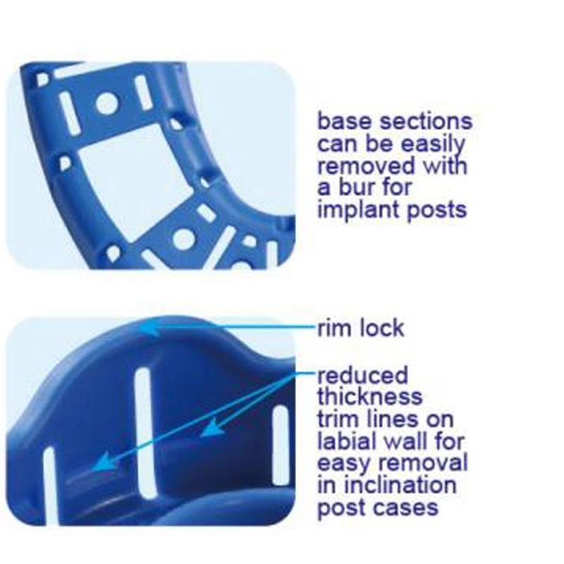 Custom Cheap Price Orthodontic Disposable Dental Impression Trays