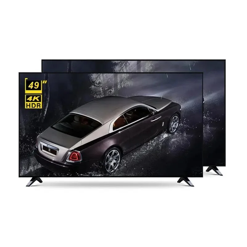 Günstige Preis 4K HD Drop-resistent Schmalbildschirm TV 49 Zoll Android Smart Television Home Entertainment-System