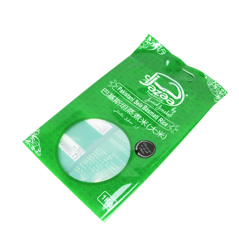 Custom Printed Plastic Packaging Bags Sterilization Rice Bag Pasteurized 121 Degrees Nylon Retort Pouch with Handle