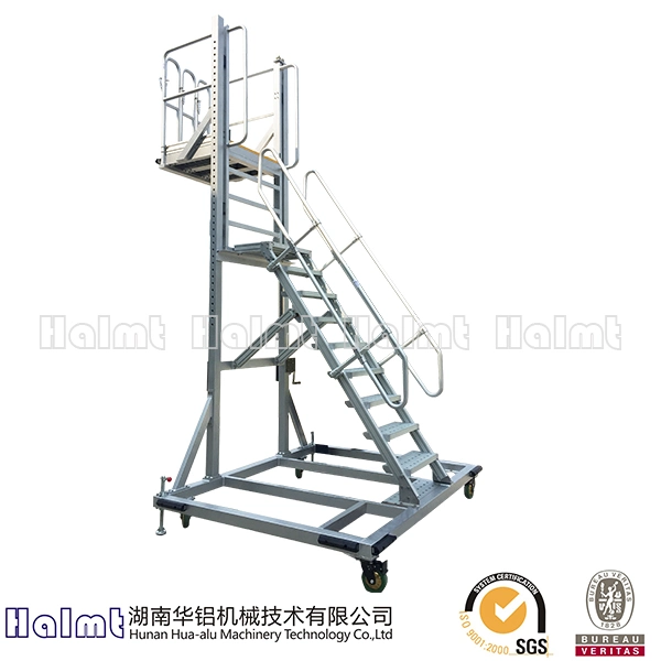 The Industrial Aluminium Liftable Platform Ladders