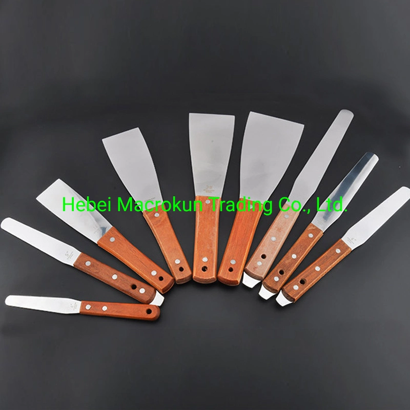 Stainless Steel Ink Spatulas Ink Knife for Screen Printing Using