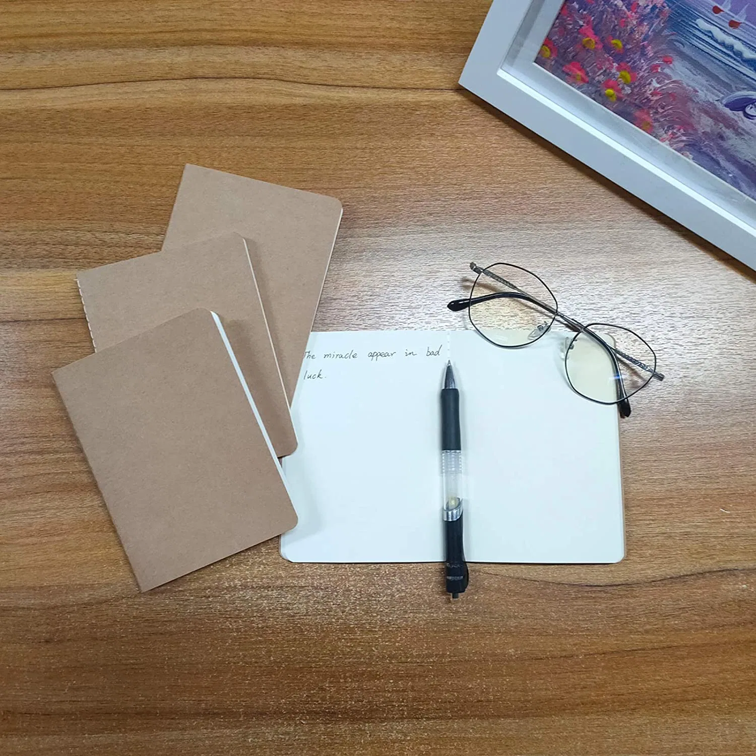 A5 Blank Page Craft Paper Notebook