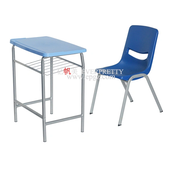 Plastic Student Desk Chair Set for School Furniture