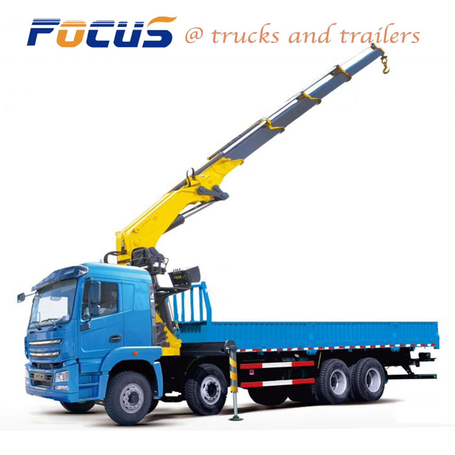 10-20 Ton Fully Hydraulic Telescoping Boom Truck Crane for Lifting Operations in Construction Project