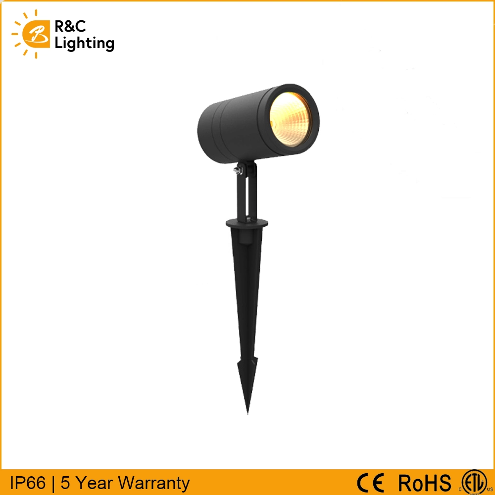 3W 8W 15W 20W Lumières d'inondation de pointe de noix de coco de jardin de paysage de pelouse d'arbre de palmier de jardin de paysage de pelouse de petit voltage bas de 12V LED P65 extérieures RVB