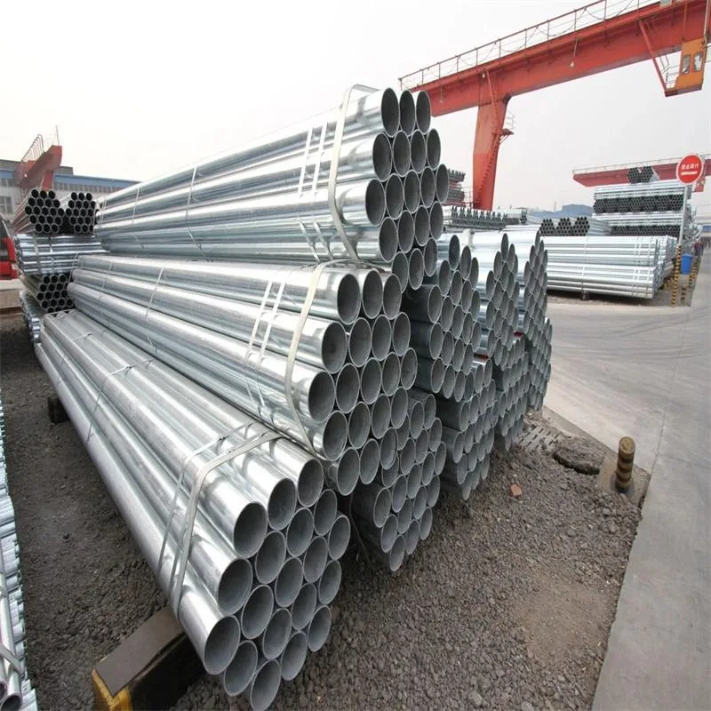 China precio de fábrica tubo de tubería de acero galvanizado S220gd Acero galvanizado Tubo