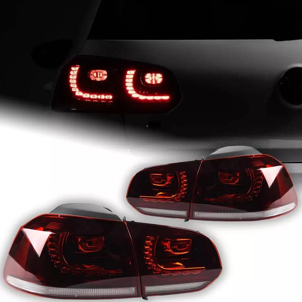 Car Lights for VW Golf 6 LED Tail Lamp Golf6 Mk6 Dynamic Signal Tail Light Animation Rear Stop Brake Reverse Auto Accessories