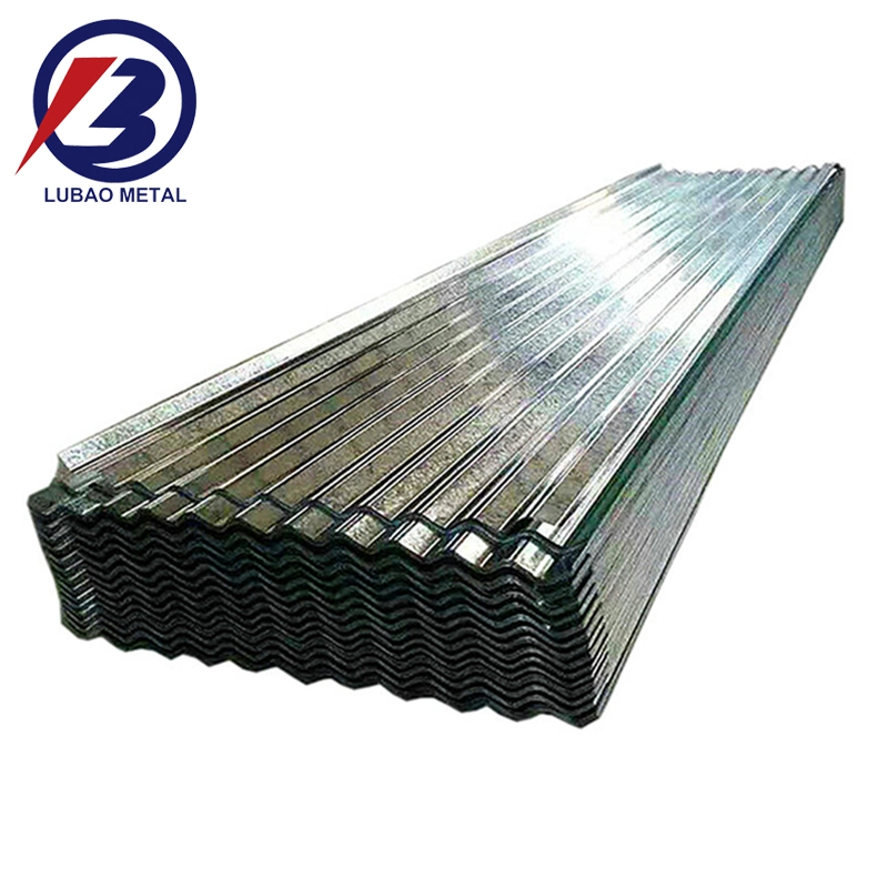 Cold Rolled Galvanized Gi Corrugated Steel Roofing Sheet Zinc Coated 26 28 Gauge Prefab Houses Zinc Roof Tiles