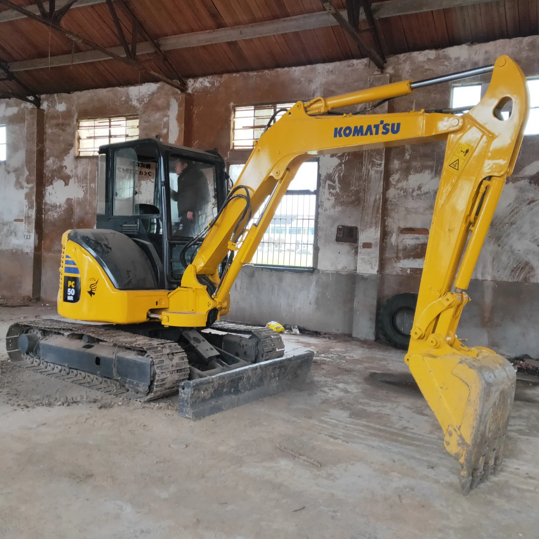 Excellent Working Condition Used Komatsu PC50mr Crawler Excavator in High Efficiency with