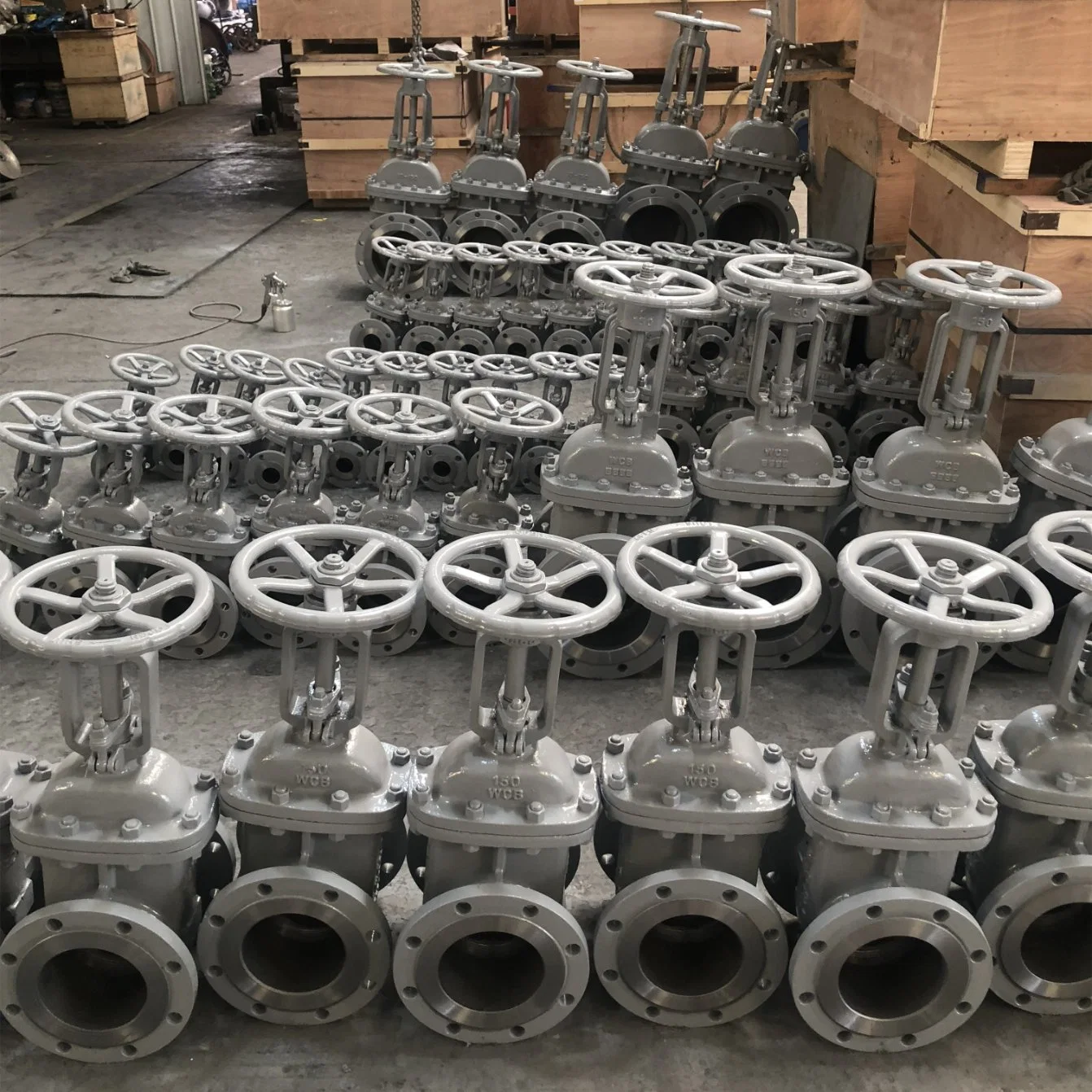 En 1984 DN500 Pn40 Gearbox Operated Wcb Gate Valve