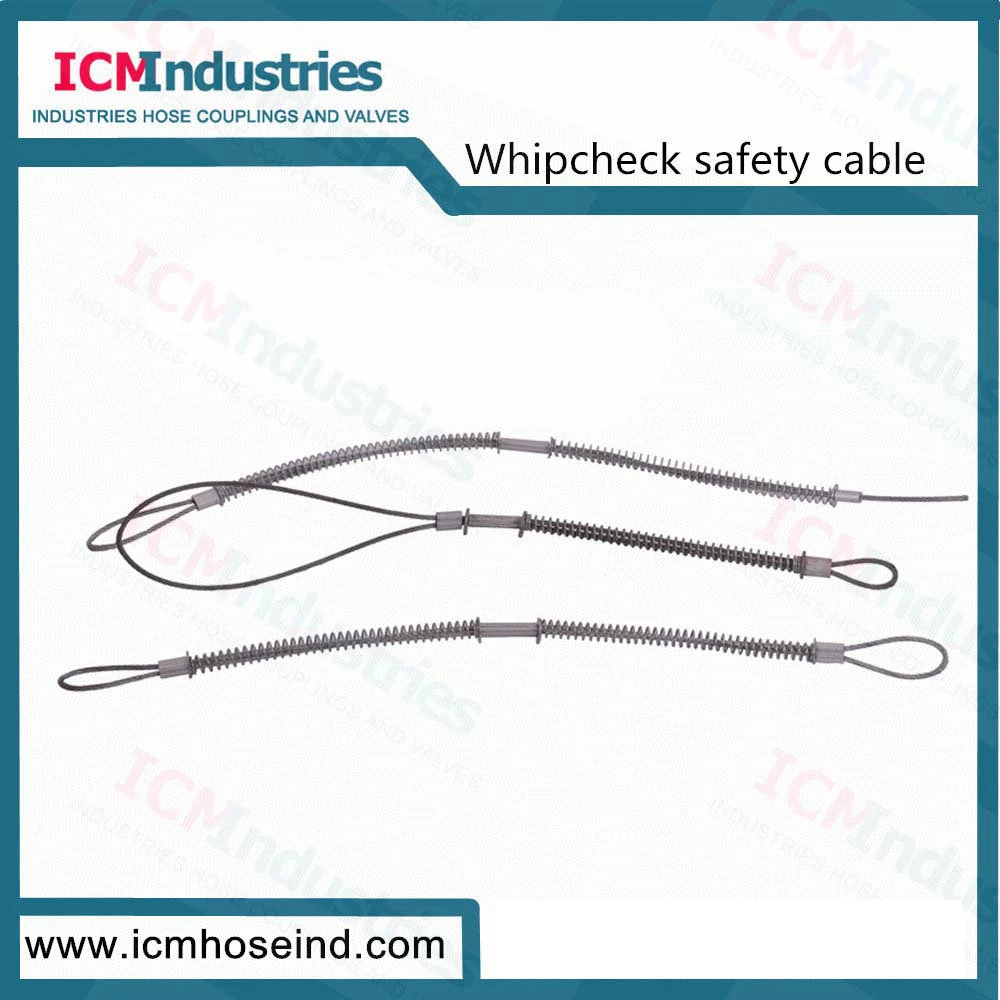 Cable de seguridad Whipcheck / Cable de seguridad para manguera Whip Check