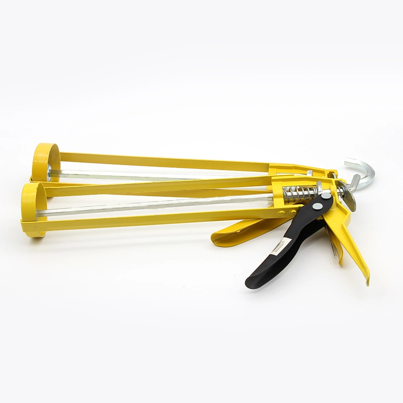 Metal Skeleton Silicone Sealant Caulking Gun