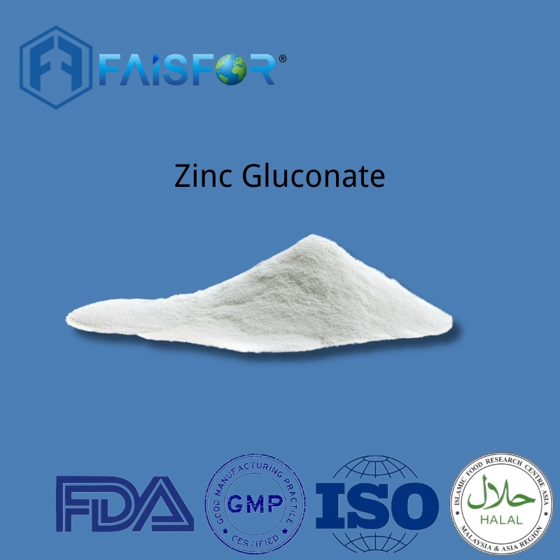 Food Additives Pharmaceutical Chemical Zinc Gluconate Powder