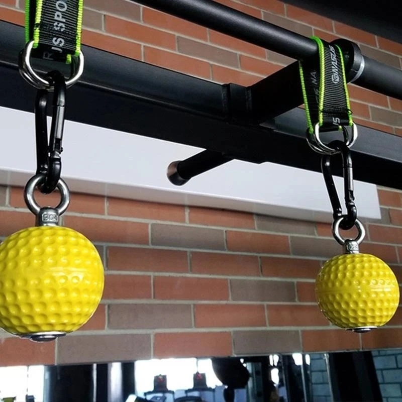 7.2cm Hand Grips Training Pull UPS Strengthen Cannonball Grips Arm and Back Muscles Wrist Climbing Finger Training Ball Esg15200