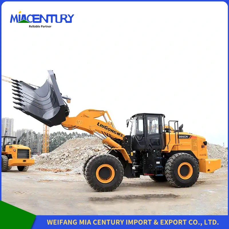 Liugongagricultural Machinery Backhoe Loader Price with Good Quality Used Earth Moving Machine 856h on Hot Sale