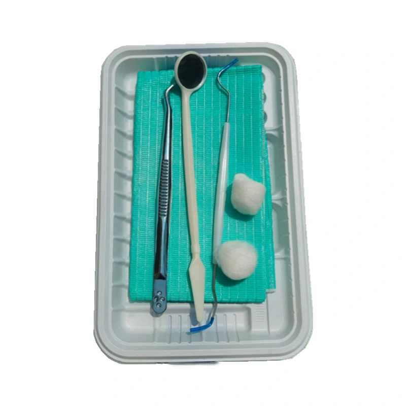 Conjunto de instrumentos desechables de 6 piezas Kit de herramientas de dental