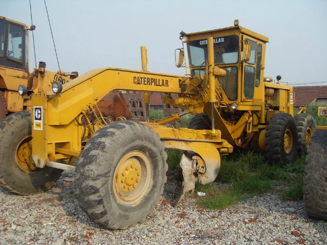 Las motoniveladoras usadas Caterpillar Cat 140g 12g 14G 140h de la motoniveladora 140K de Japón