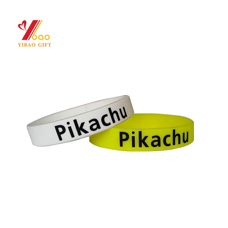 Original Factory Manufacturer Custom RFID Rubber Silk Screen Printed Silicone Slap Smart Bracelet Customized Rubber Wristband Silicone Rubber Bracelet (YB-SW-032)