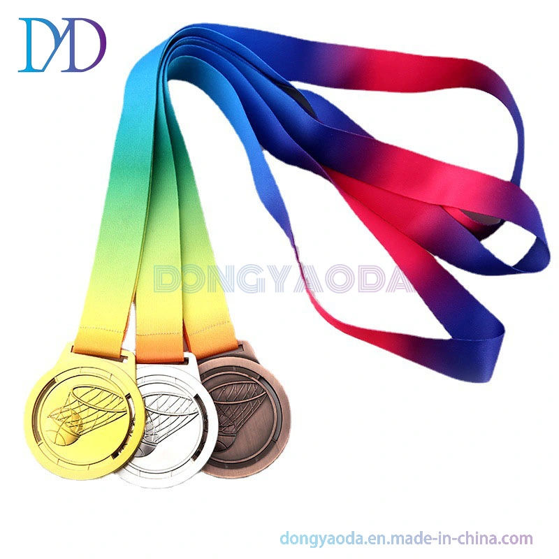 Medalhas de metal personalizadas, medalhas comemorativas, medalhas de prémios, medalhas de corrida desportiva Personalização do logótipo